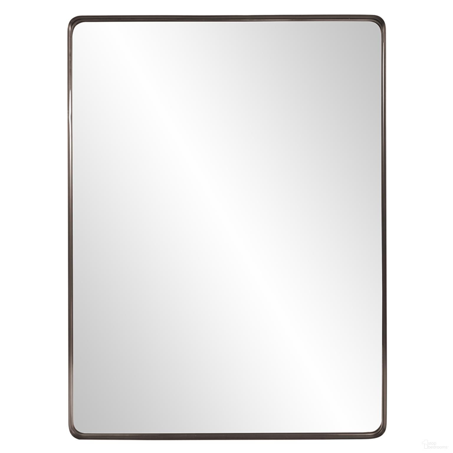 Steele Mirror In Brass