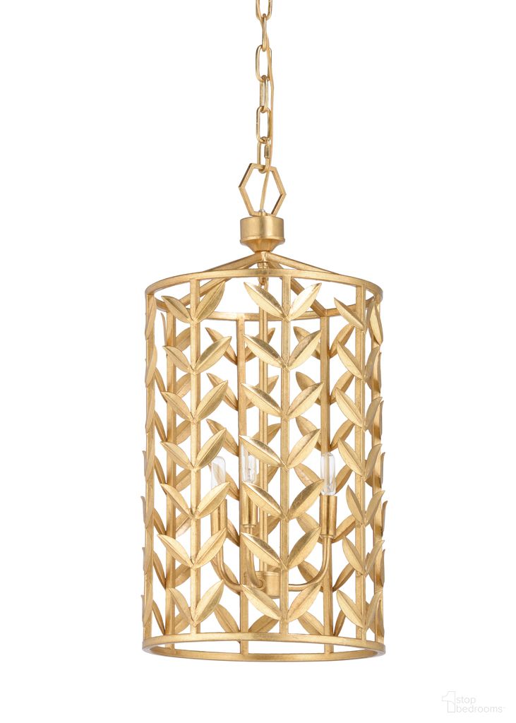 The appearance of Stem Lantern In Gold designed by Chelsea House in the modern / contemporary interior design. This gold piece of furniture  was selected by 1StopBedrooms from Claire Bell Collection to add a touch of cosiness and style into your home. Sku: 69981. Material: Metal.
