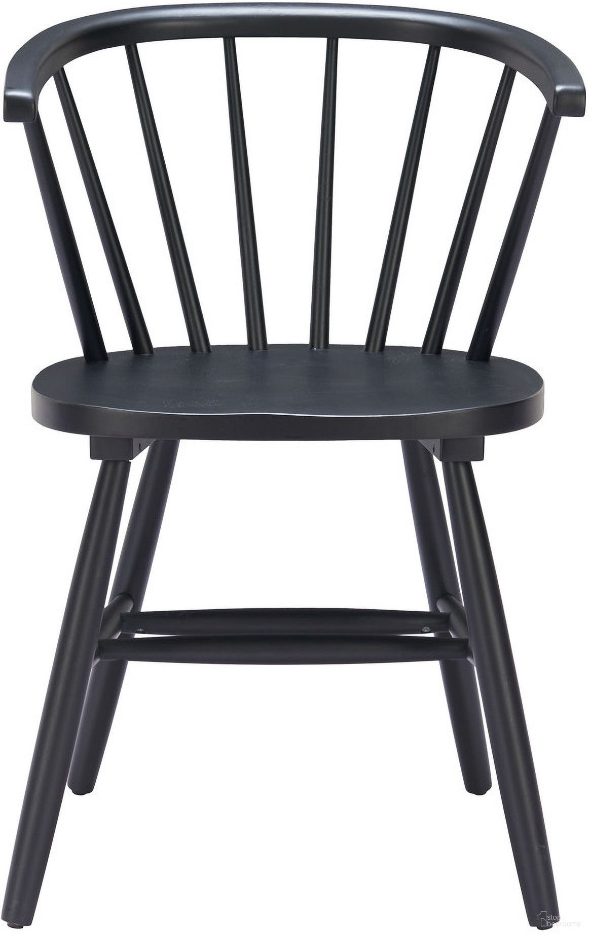 Stenger Dining Chair Set of 2 In Black