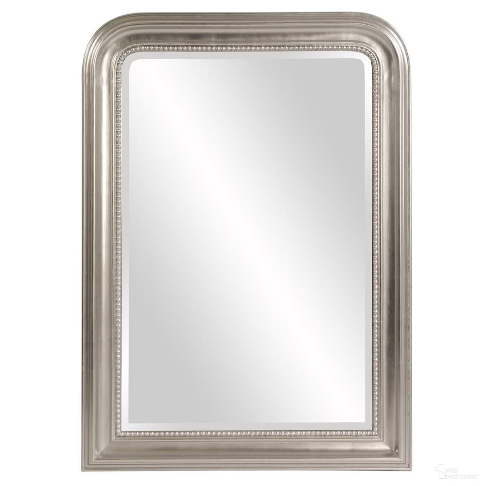 Sterling Arched Mirror In Bright Silver