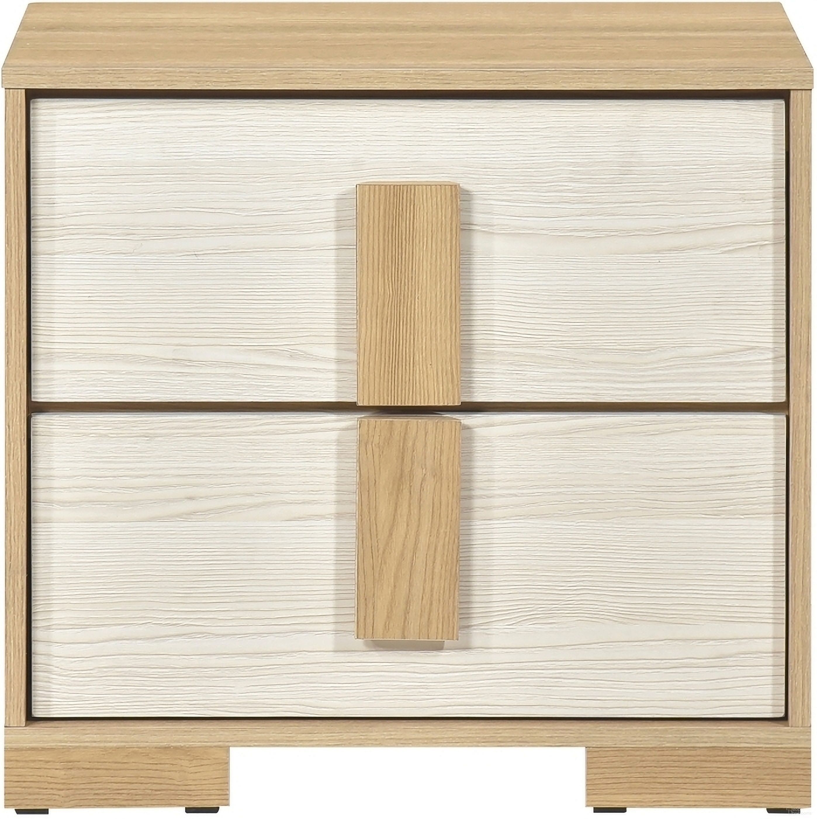 The appearance of Sterling Nightstand In Natural designed by Homelegance in the modern / contemporary interior design. This natural piece of furniture was selected by 1StopBedrooms from Sterling Collection to add a touch of cosiness and style into your home. Sku: 2330-4. Material: Veneer.