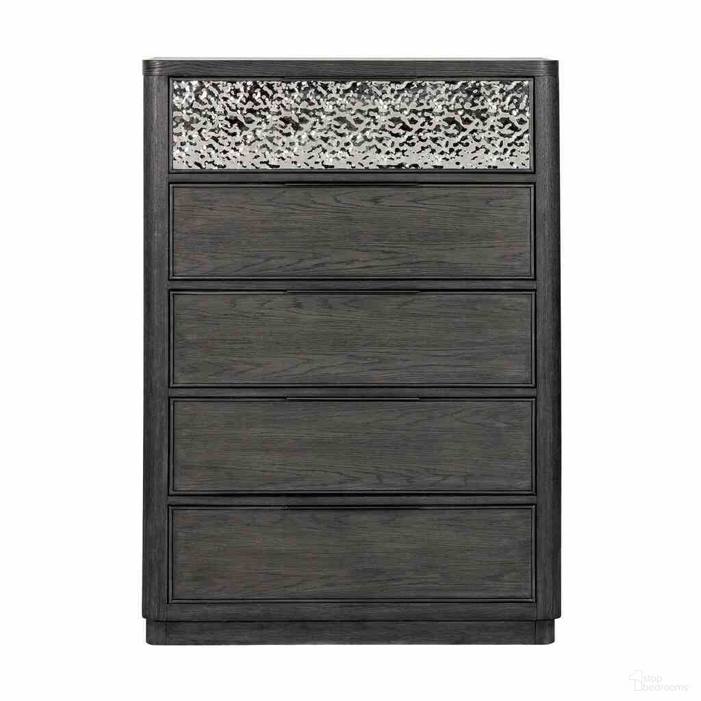 The appearance of Sterling West Chest In Ash Gray designed by Furniture of America in the modern / contemporary interior design. This ash gray piece of furniture was selected by 1StopBedrooms from Sterling West Collection to add a touch of cosiness and style into your home. Sku: FM79001ES-C. Material: Solid Rubberwood.
