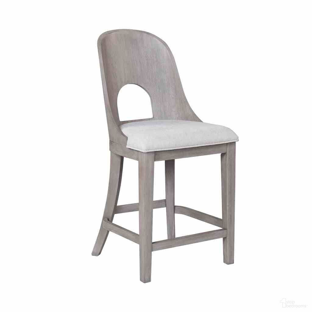 The appearance of Sterling West Counter Height Chair Set of 2 In White Oak designed by Furniture of America in the modern / contemporary interior design. This white oak piece of furniture  was selected by 1StopBedrooms from Sterling West Collection to add a touch of cosiness and style into your home. Sku: FM39004AK-PC-2PK. Material: Solid Rubberwood.
