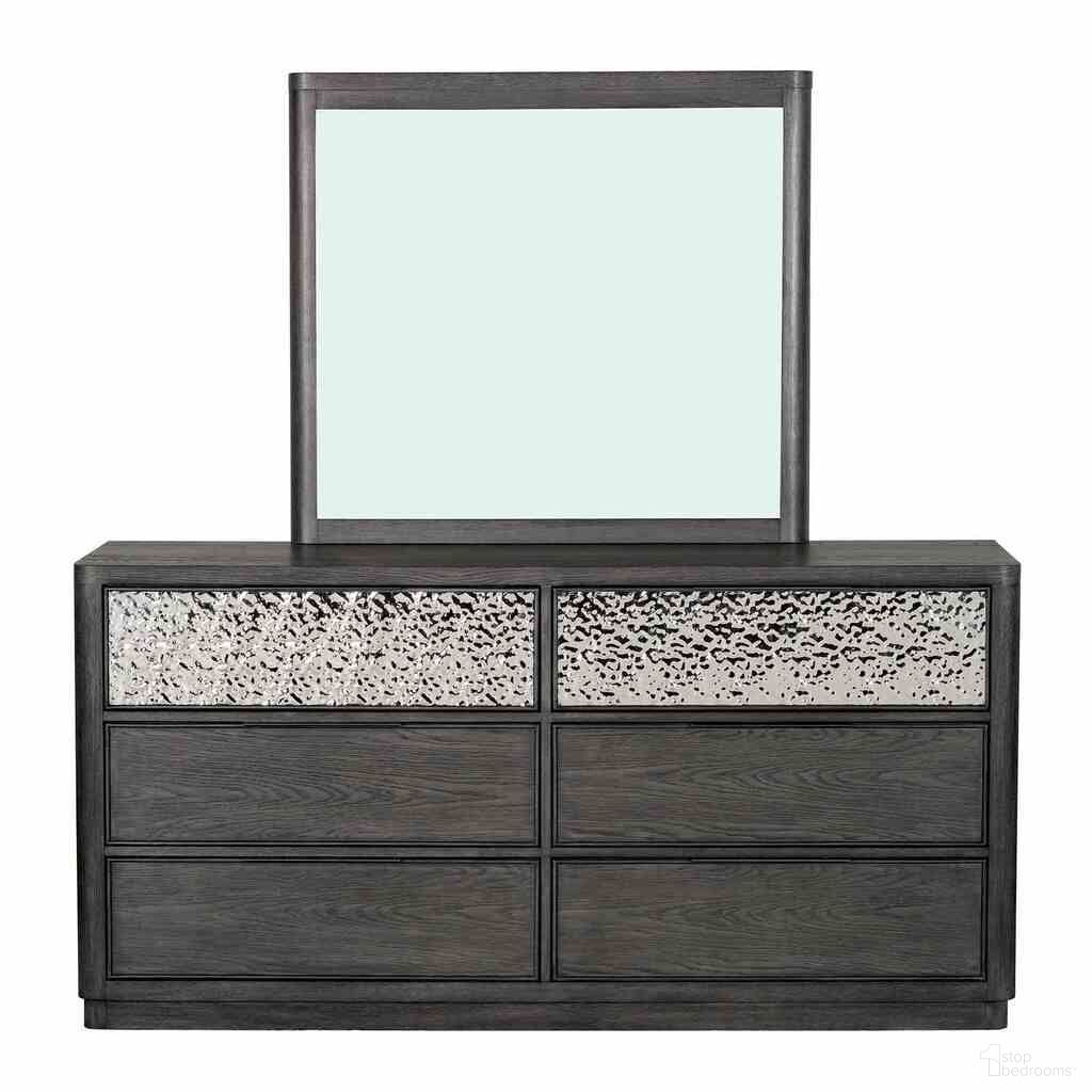 The appearance of Sterling West Dresser In Ash Gray designed by Furniture of America in the modern / contemporary interior design. This ash gray piece of furniture  was selected by 1StopBedrooms from Sterling West Collection to add a touch of cosiness and style into your home. Sku: FM79001ES-D. Material: Solid Rubberwood.