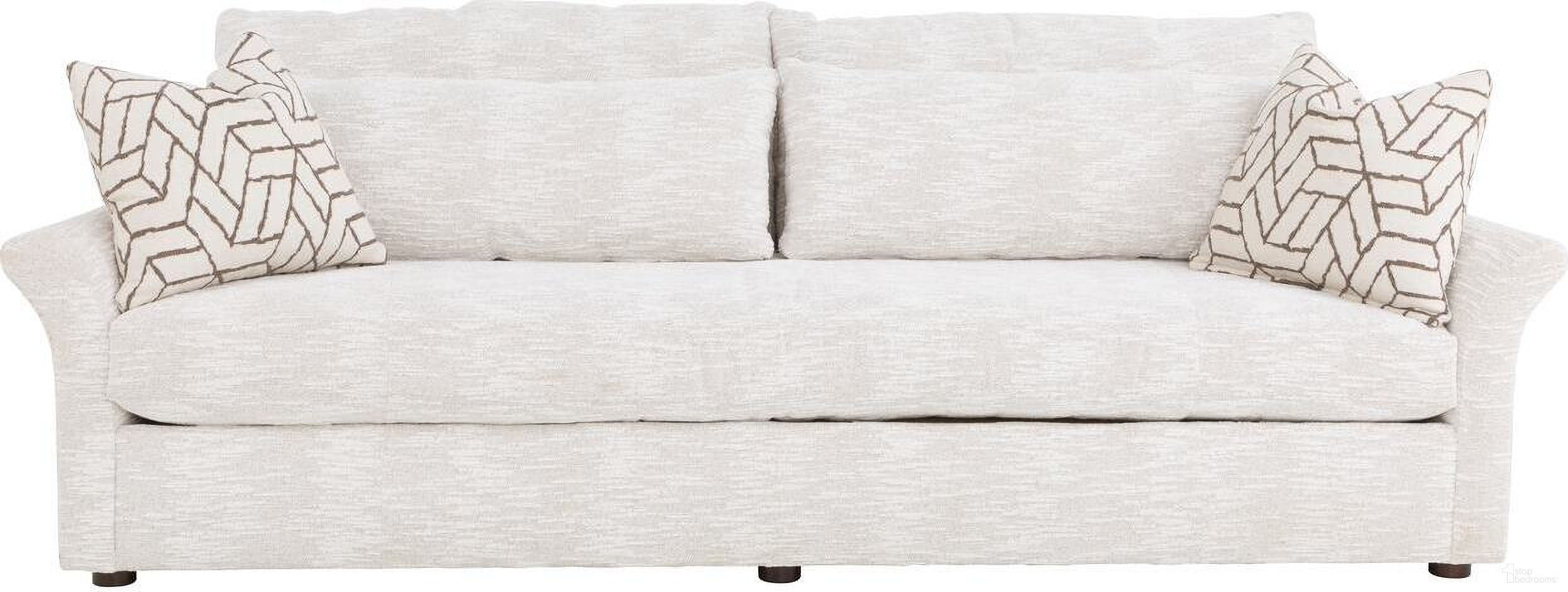 The appearance of Stetson Grande Sofa In Snow designed by Fairfield Chair in the modern / contemporary interior design. This snow piece of furniture was selected by 1StopBedrooms from Stetson Collection to add a touch of cosiness and style into your home. Sku: P-3202-50-B.