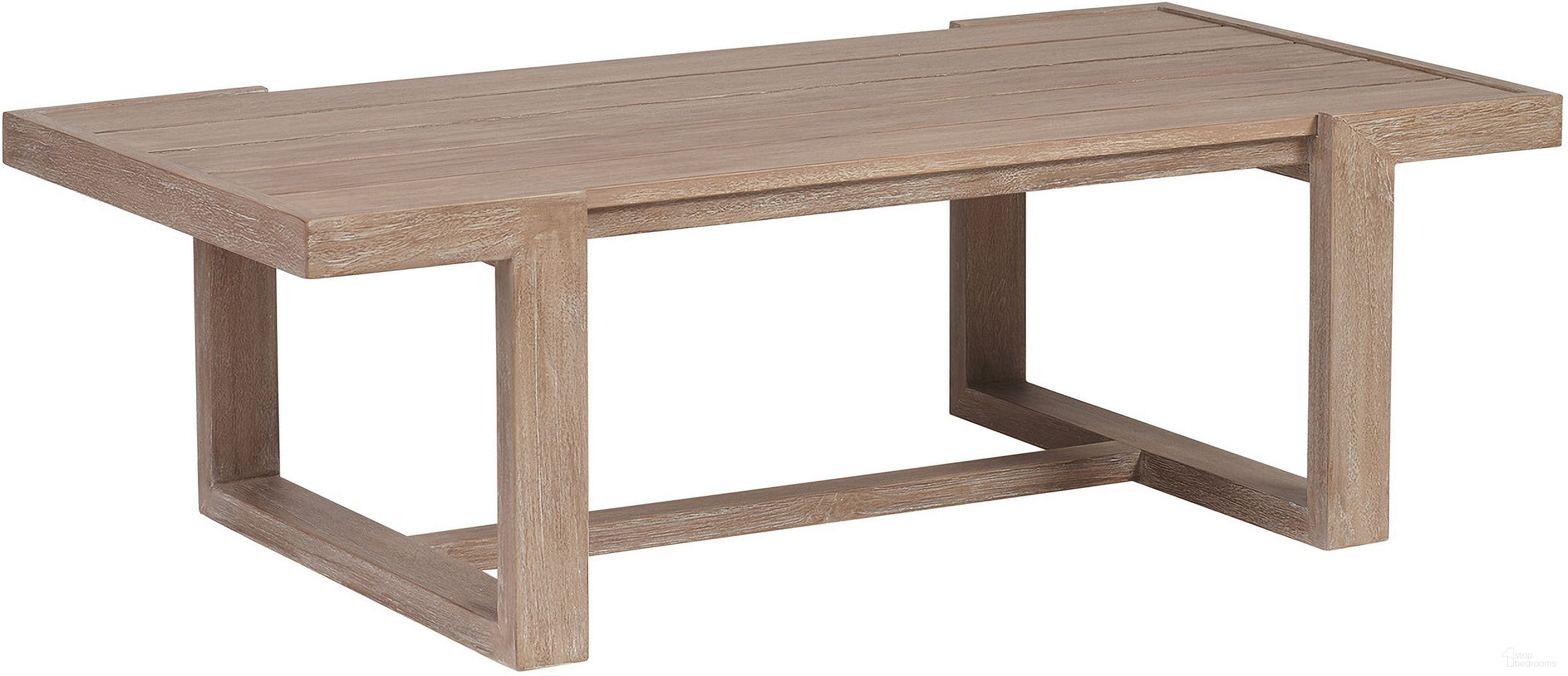 The appearance of Stillwater Cove Rectangular Cocktail Table In Taupe designed by Tommy Bahama in the modern / contemporary interior design. This taupe piece of furniture was selected by 1StopBedrooms from Stillwater Cove Collection to add a touch of cosiness and style into your home. Sku: 3450-947. Material: Wood. Table Top Shape: Rectangular.