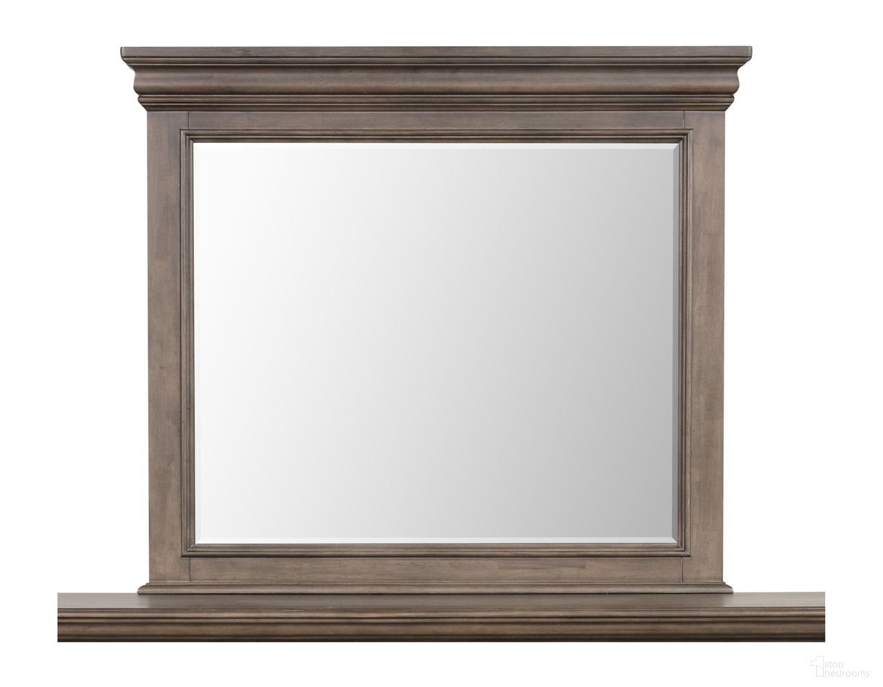 Stirling Mirror In Gray