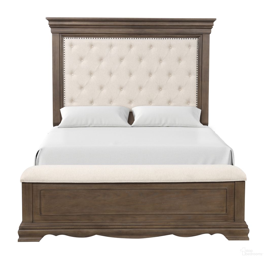 Stirling Queen Panel Bed In Gray