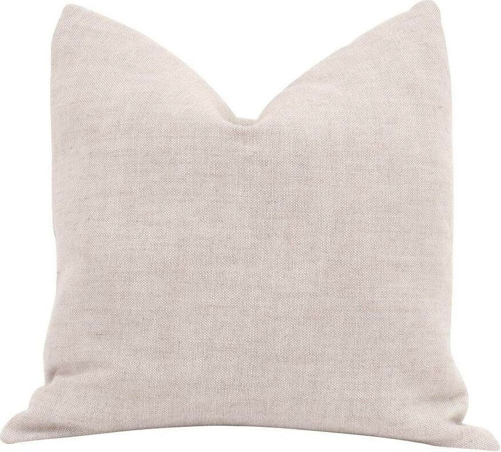 Stitch and Hand The Basic 22 Inch Essential Pillow Set of 2 In Bisque