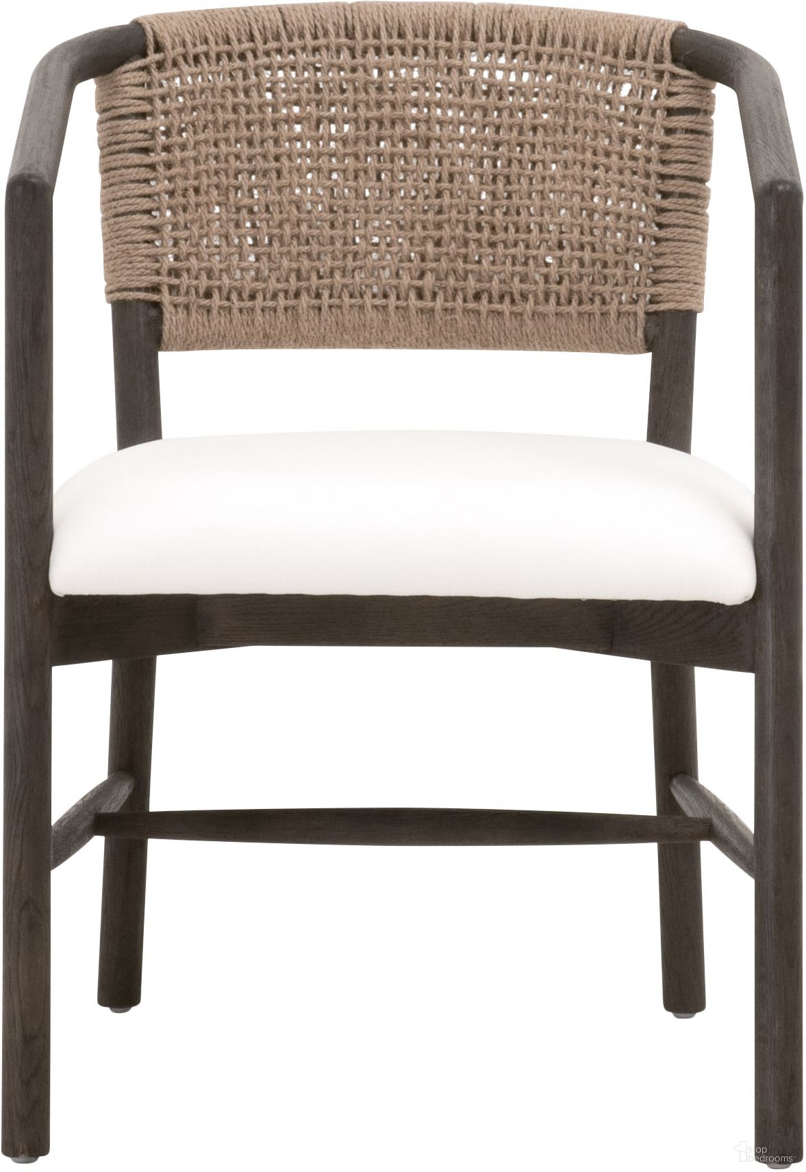 The appearance of Stitch and Hand Juxtaposition Accent Chair In Peyton Pearl and Matte Brown designed by Essentials For Living in the transitional interior design. This peyton pearl/matte brown piece of furniture  was selected by 1StopBedrooms from Stitch & Hand Collection to add a touch of cosiness and style into your home. Sku: 6666.LPPRL/MBO. Material: Woven.