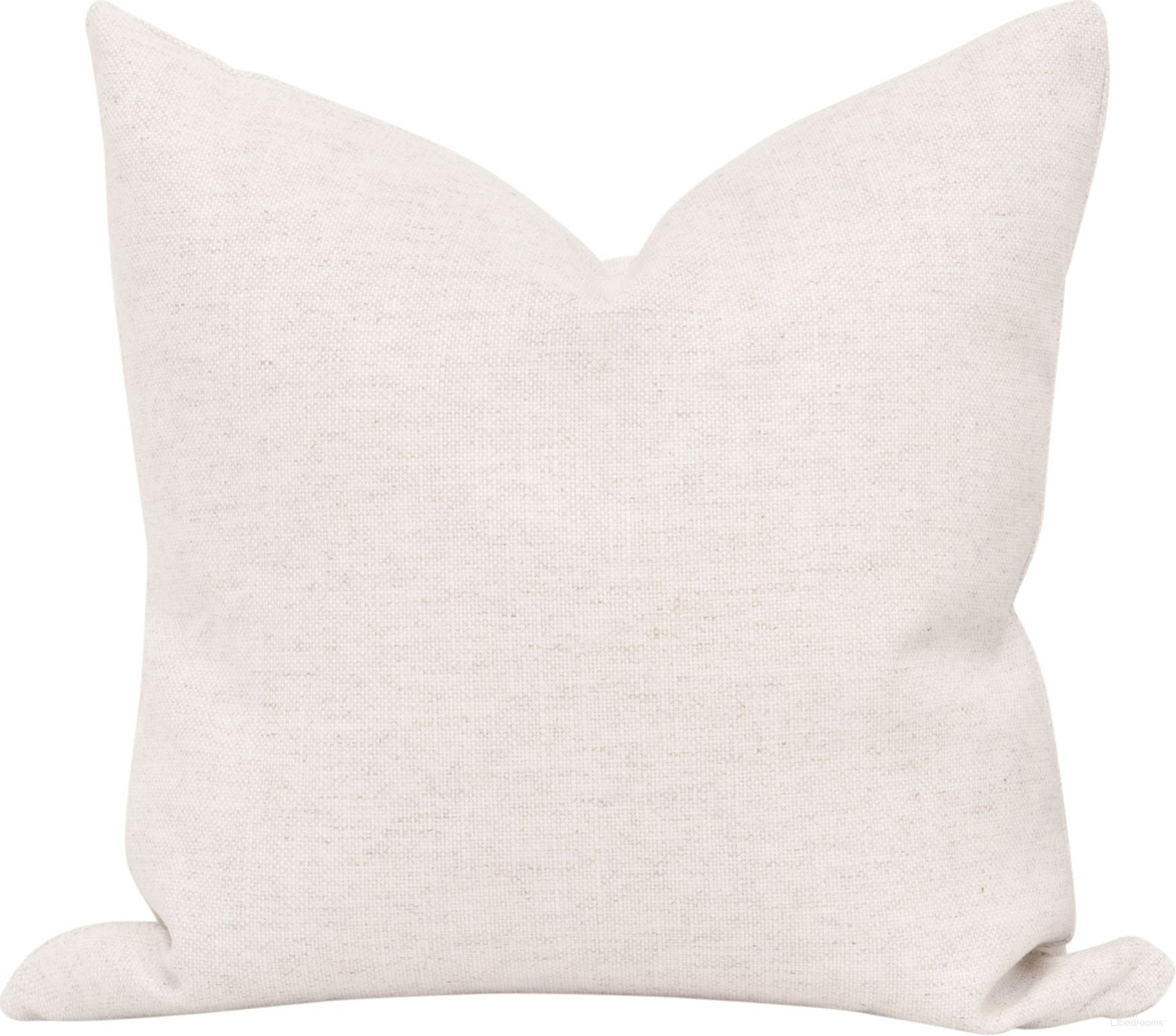Stitch and Hand The Basic 22 Inch Essential Pillow Set of 2 In Textured Cream