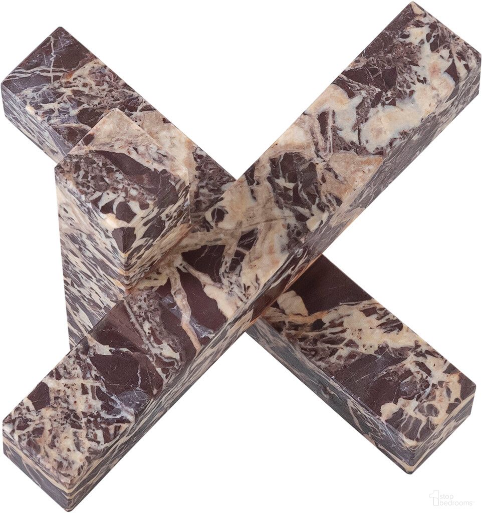 Stix Marble Decorative Object In Cherry