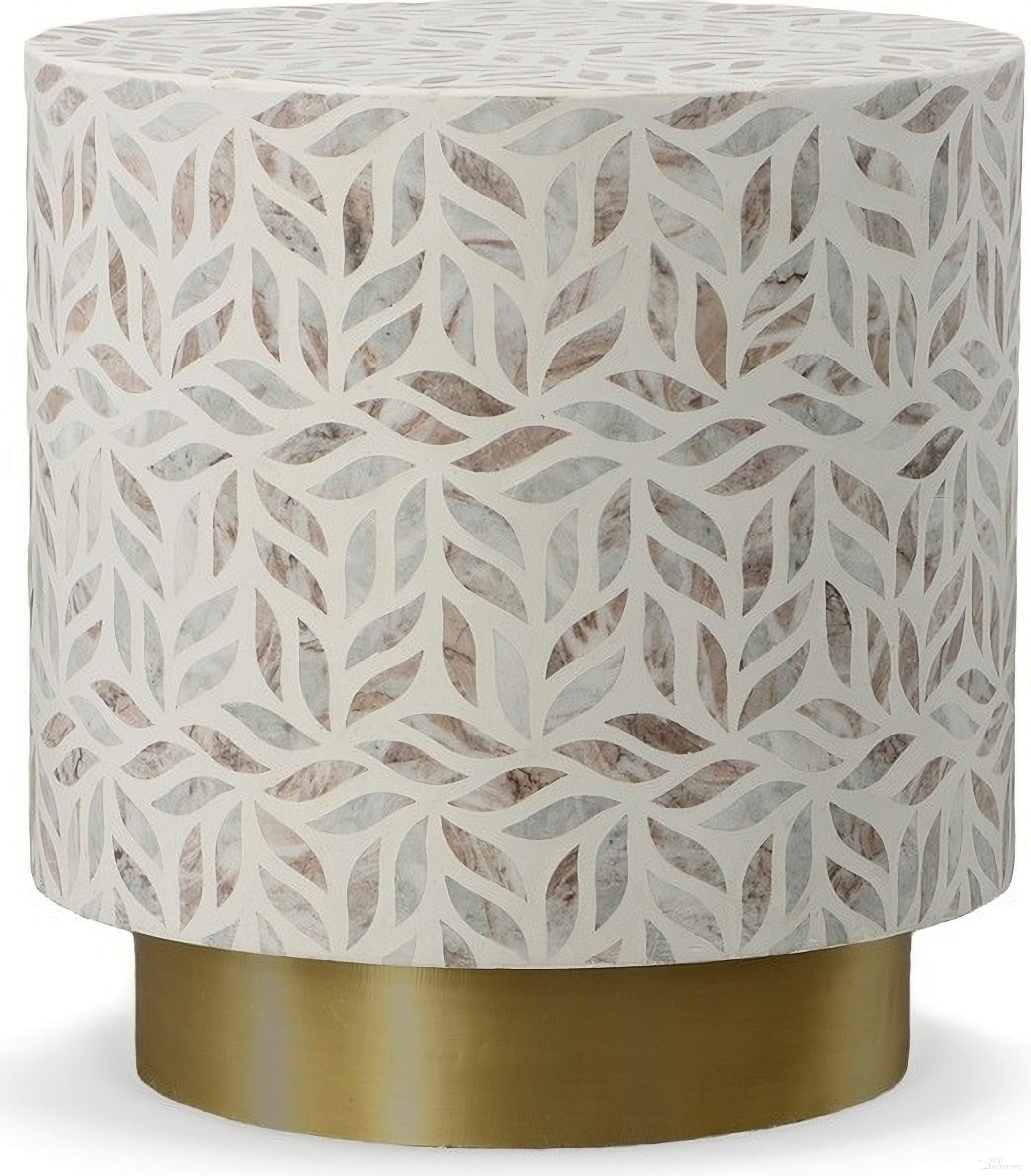 The appearance of Stone Inlay Side Table In Multicolor designed by Maitland-Smith in the modern / contemporary interior design. This multicolor piece of furniture was selected by 1StopBedrooms from Maitland Smith Collection to add a touch of cosiness and style into your home. Sku: 8374-32. Material: Stone.