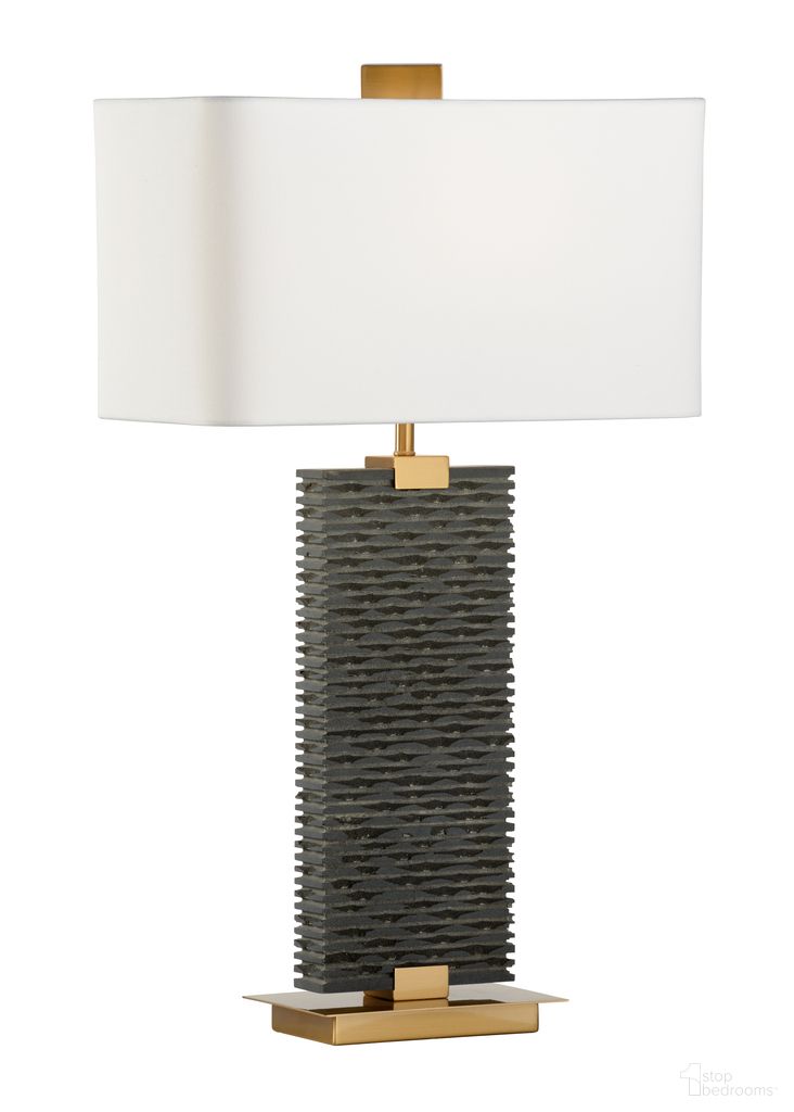 The appearance of Stonehenge Lamp In Black designed by Wildwood in the rustic / southwestern interior design. This black piece of furniture was selected by 1StopBedrooms from Wildwood Collection to add a touch of cosiness and style into your home. Sku: 21257. Material: Iron.