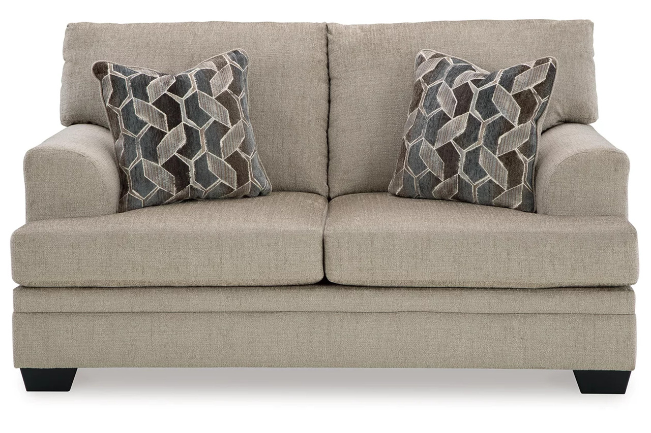 Stonemeade Loveseat In Taupe by Ashley Furniture | 1StopBedrooms