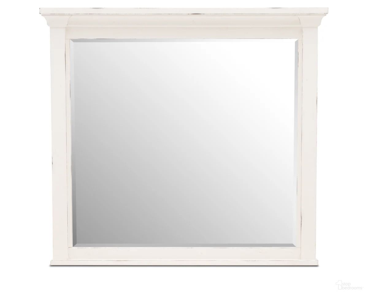 Stoney Creek Mirror In Weathered White