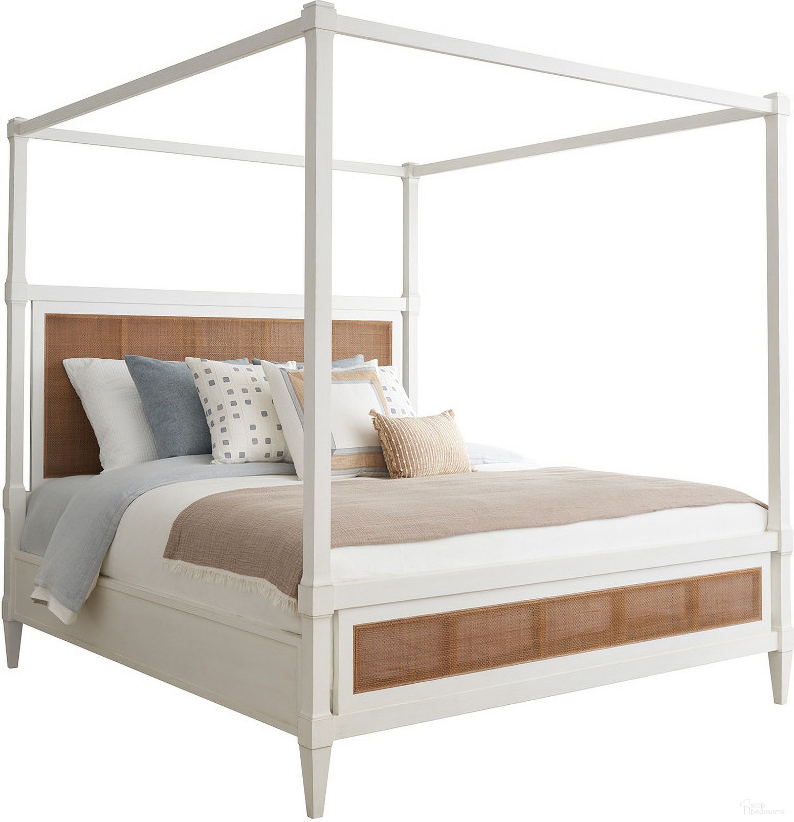 Laguna Strand King Poster Bed In Tides 01-0935-174C