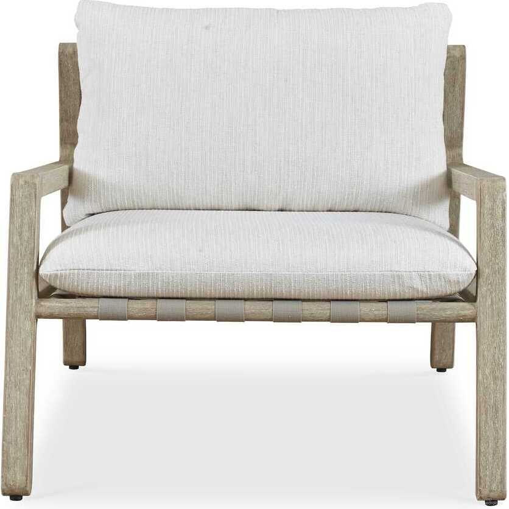 The appearance of Strapped Outdoor Lounge Chair In Gray designed by Uttermost in the coastal interior design. This gray piece of furniture  was selected by 1StopBedrooms from Strapped Collection to add a touch of cosiness and style into your home. Sku: 53072. Material: Wood.