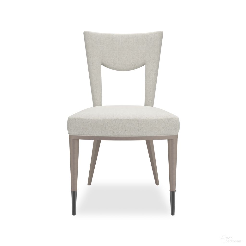 Strata Dining Chair In Gray and Silver