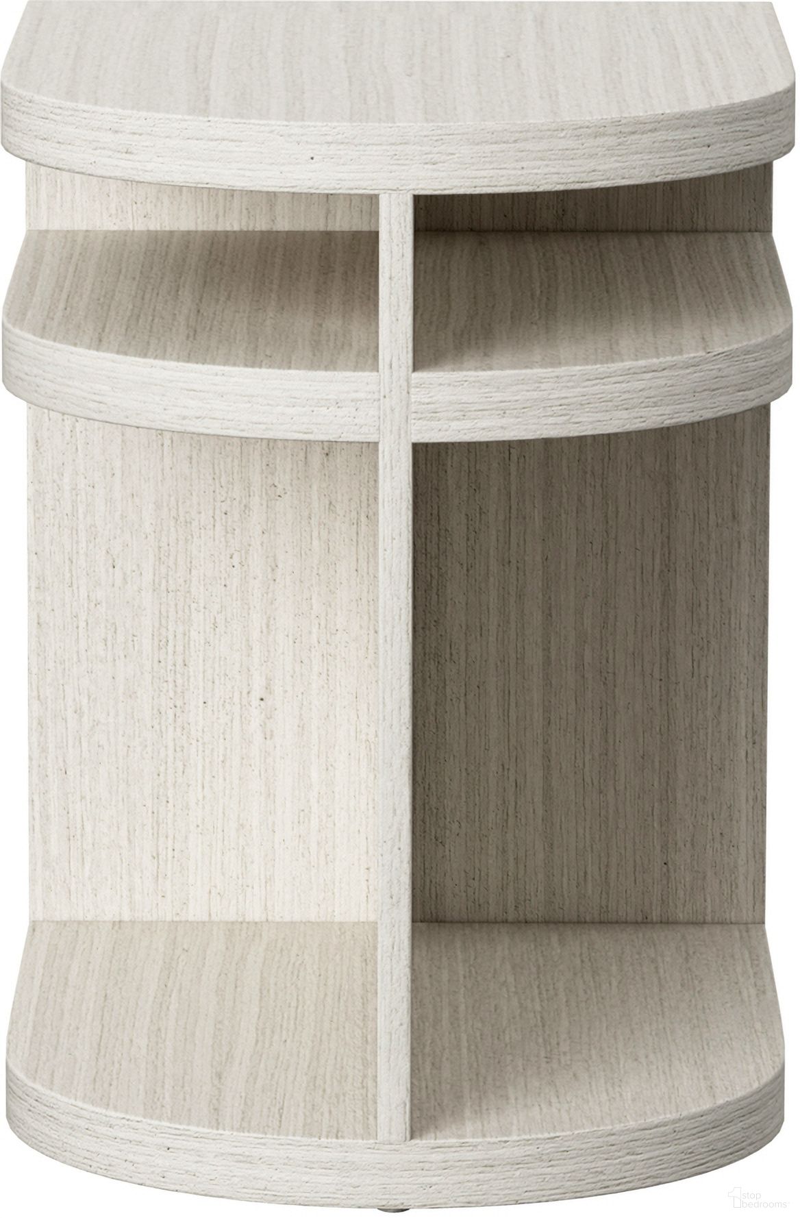 The appearance of Stratum Side Table with Shelves designed by Bernhardt in the modern / contemporary interior design. This mist piece of furniture was selected by 1StopBedrooms from Stratum Collection to add a touch of cosiness and style into your home. Sku: 325117. Material: Wood.