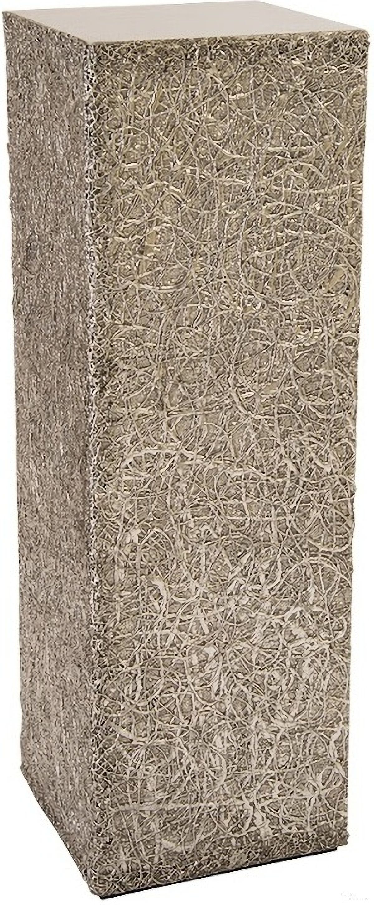 The appearance of String Theory Pedestal PH83559 designed by Phillips Collection in the modern / contemporary interior design. This silver piece of furniture  was selected by 1StopBedrooms from  to add a touch of cosiness and style into your home. Sku: PH83559. Material: Resin.