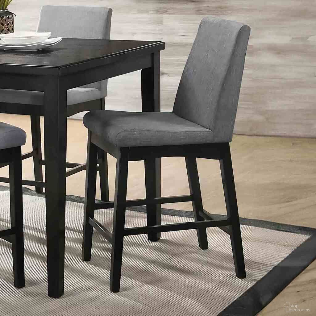 The appearance of Strom Counter Height Chair In Dark Walnut designed by Furniture of America in the modern / contemporary interior design. This dark walnut piece of furniture was selected by 1StopBedrooms from Strom Collection to add a touch of cosiness and style into your home. Sku: NX3108PC-2PK. Material: Acacia Wood.