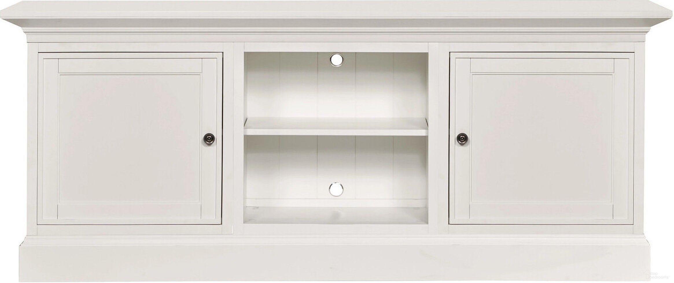 The appearance of Triple Two Door Console In Pure White designed by Hammary in the transitional interior design. This pure white piece of furniture  was selected by 1StopBedrooms from Structures Collection to add a touch of cosiness and style into your home. Sku: 267-513;267-521;267-531;267-531;267-583. Material: Birch Veneer.