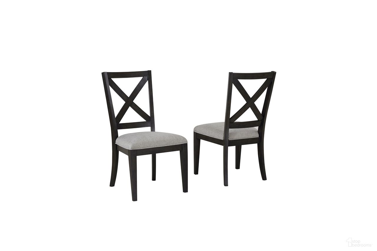 The appearance of Studio 24 Dining Side Chair Set of 2 in Java Bean designed by FD Home in the transitional interior design. This java bean piece of furniture was selected by 1StopBedrooms from Studio 24 Collection to add a touch of cosiness and style into your home. Sku: 4324-01. Material: Poplar Solid. Chair Type: Side Chair.