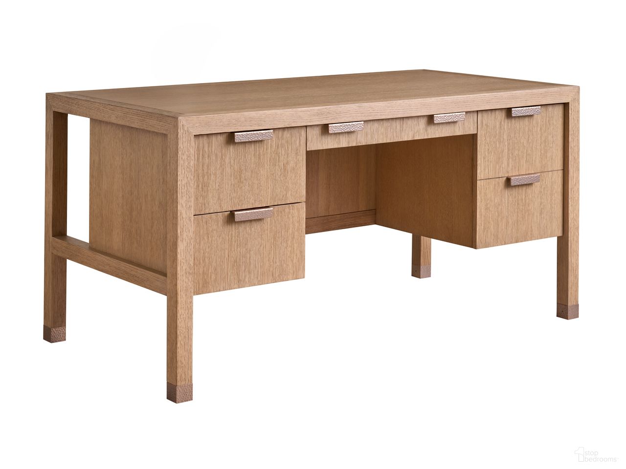 The appearance of Studio Designs Morella Writing Desk In Natural designed by Sligh in the transitional interior design. This natural piece of furniture  was selected by 1StopBedrooms from Studio Designs Collection to add a touch of cosiness and style into your home. Sku: 327-410. Material: Wood.