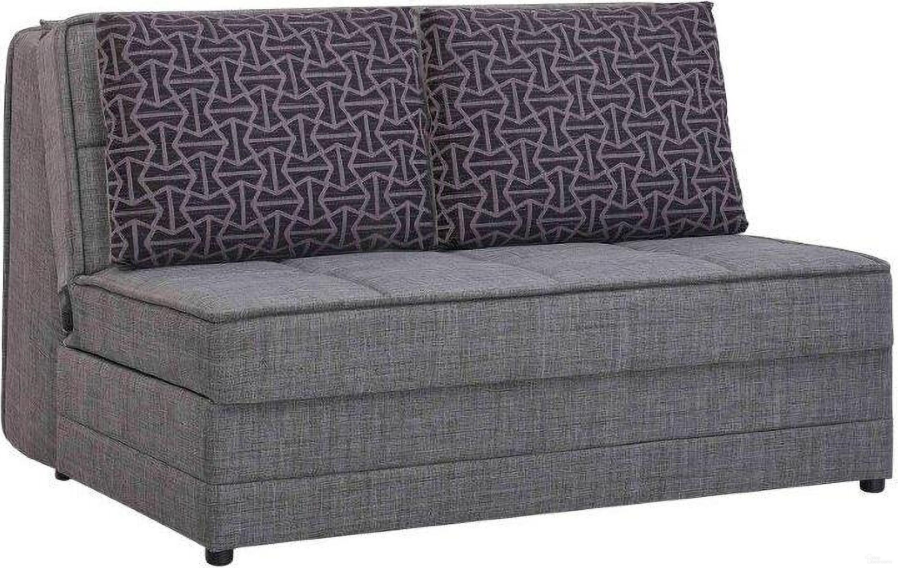 The appearance of Studio Upholstered Convertible Loveseat with Storage In Gray designed by Casamode in the modern / contemporary interior design. This gray piece of furniture was selected by 1StopBedrooms from Studio Collection to add a touch of cosiness and style into your home. Sku: SUO-GY-LS. Material: Chenille.