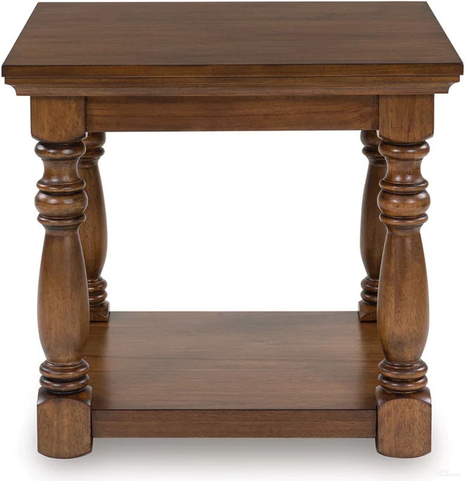 The appearance of Sturlayne End Table In Brown designed by Signature Design by Ashley in the traditional interior design. This brown piece of furniture was selected by 1StopBedrooms from Sturlayne Collection to add a touch of cosiness and style into your home. Sku: T609-3. Material: Wood.