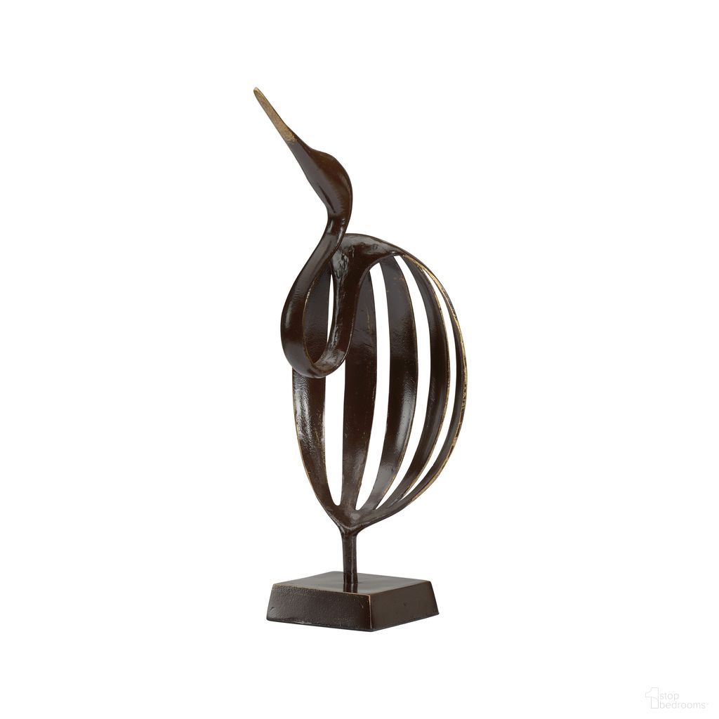 The appearance of Stylized Crane In Brown designed by Wildwood in the modern / contemporary interior design. This brown piece of furniture was selected by 1StopBedrooms from Wildwood Collection to add a touch of cosiness and style into your home. Sku: 291629. Material: Metal.