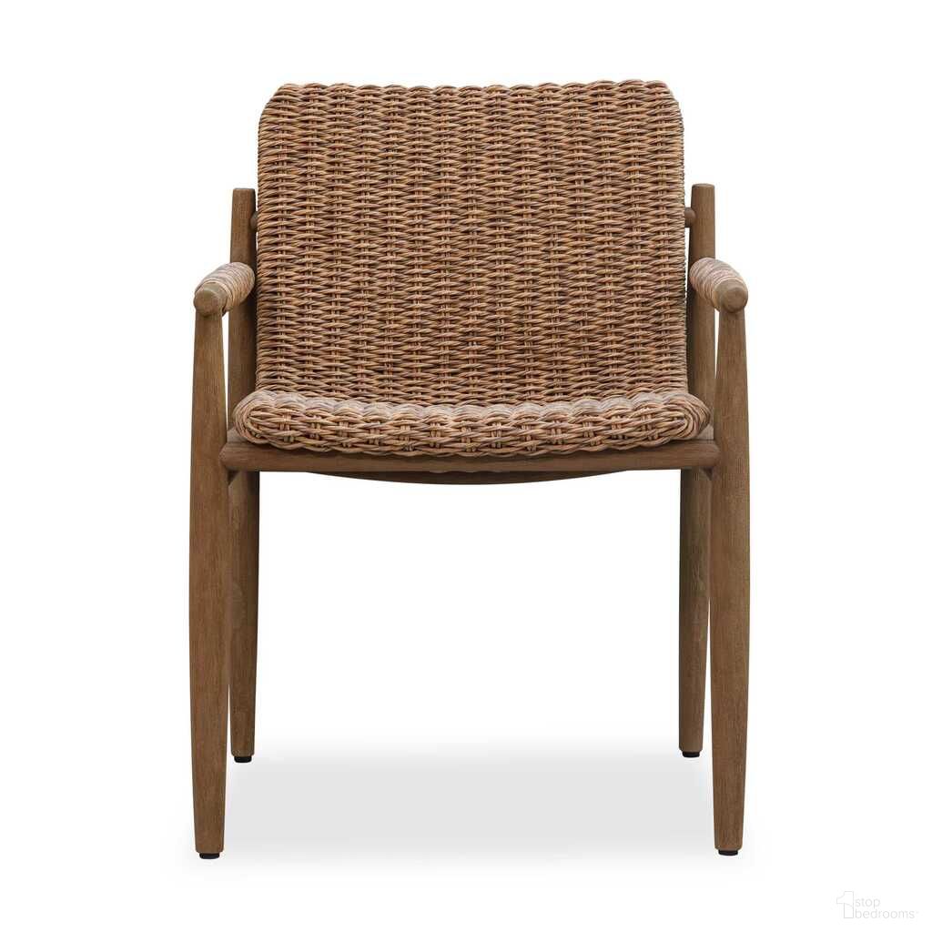 The appearance of Sumba Golden Flax Outdoor Lounge Chair In Brown designed by Uttermost in the coastal interior design. This brown piece of furniture was selected by 1StopBedrooms from Sumba Collection to add a touch of cosiness and style into your home. Sku: 51147. Material: Wood.