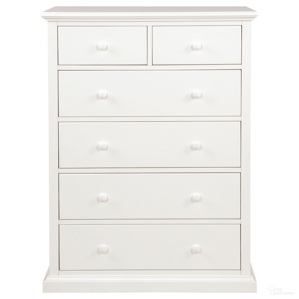 Sumerlin 6-Drawer Bedroom Chest of Drawers In White