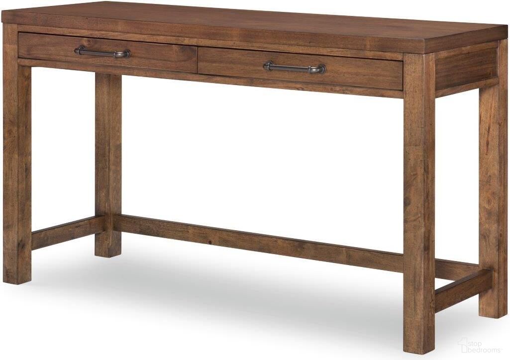 The appearance of Summer Camp 2 Drawer Desk In Tree House Brown designed by Legacy Classic Kids in the rustic / southwestern interior design. This brown piece of furniture was selected by 1StopBedrooms from Summer Camp Collection to add a touch of cosiness and style into your home. Sku: 0832-6100V. Material: Rubberwood.