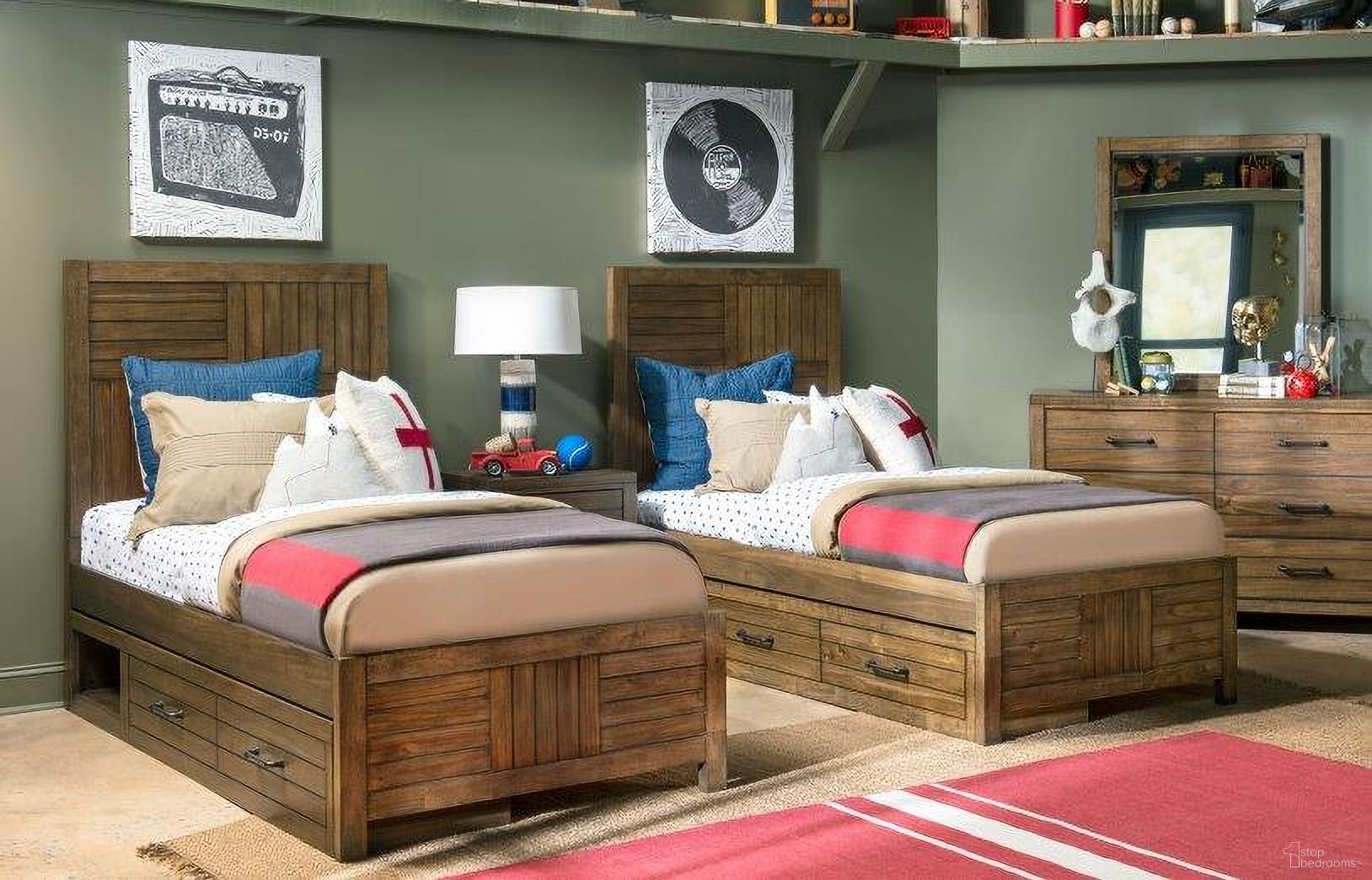 Summer Camp Tree House Youth Panel Bedroom Set - Thumbnail 2