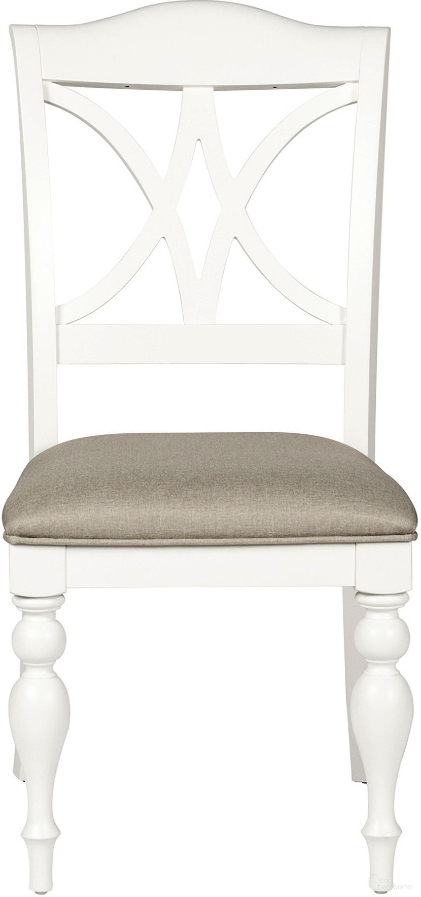 The appearance of Summer House Slat Back Side Chair set of 2 In Oyster White designed by Liberty in the country / farmhouse interior design. This oyster white piece of furniture was selected by 1StopBedrooms from Summer House Collection to add a touch of cosiness and style into your home. Sku: 607-C9001S. Material: Wood. Chair Type: Side Chair.