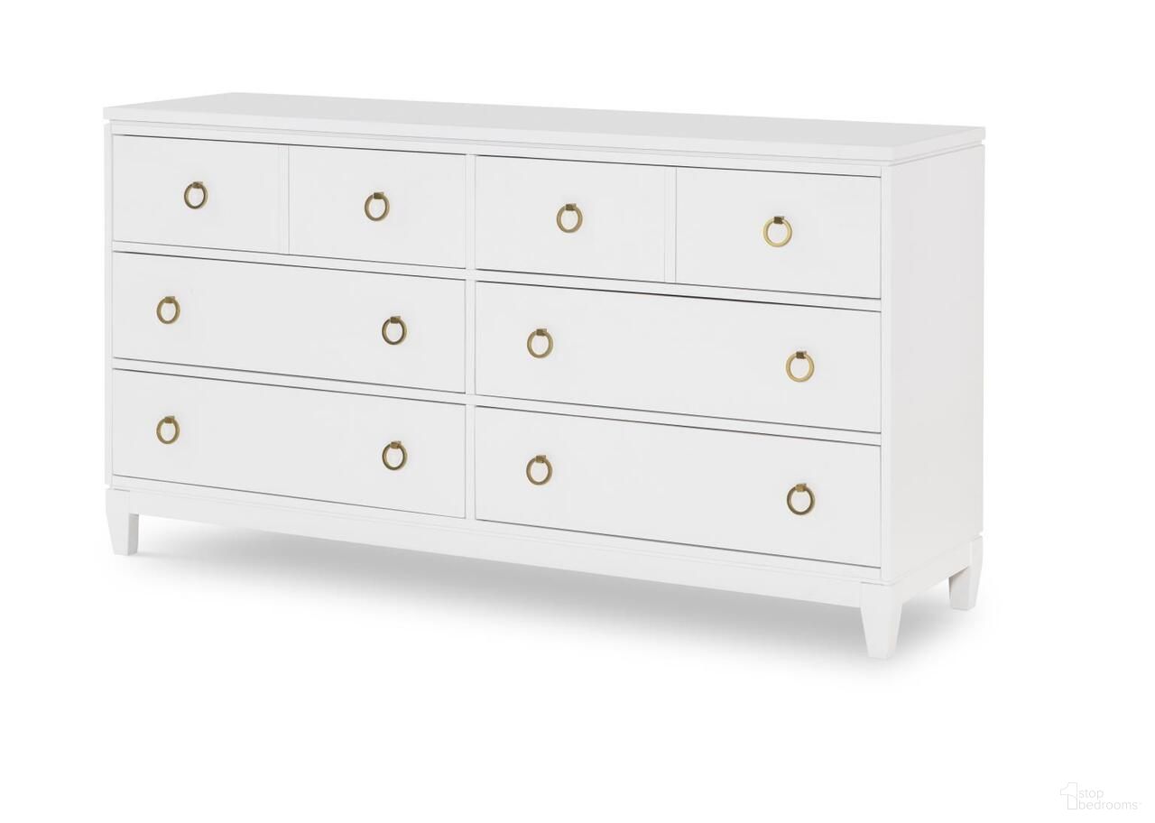 Summerland 6 Drawer Dresser In Pure White