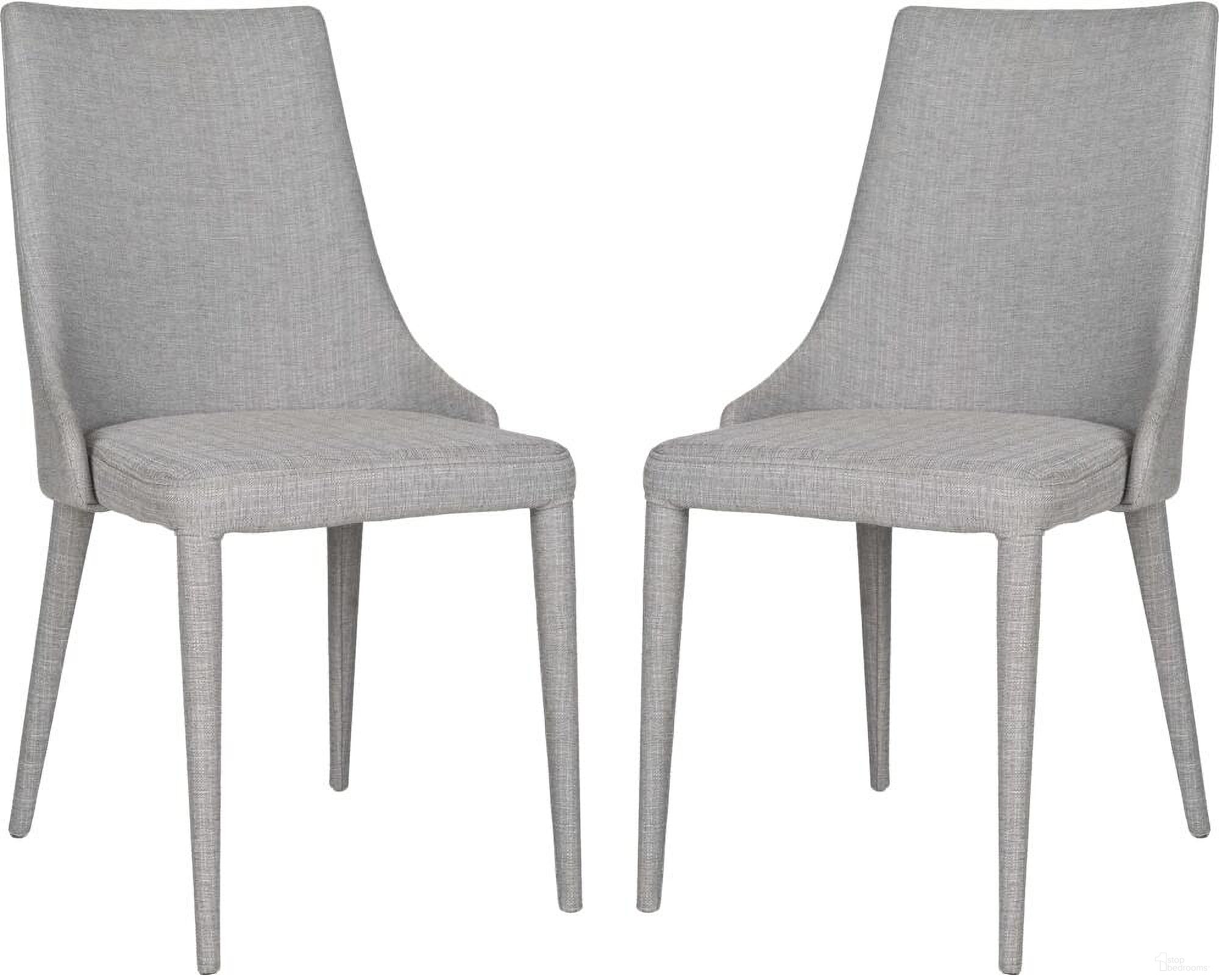 The appearance of Summerset Grey 19 Inch Linen Side Chair Set of 2 designed by Safavieh in the traditional interior design. This grey linen piece of furniture was selected by 1StopBedrooms from Summerset Collection to add a touch of cosiness and style into your home. Sku: FOX2014G-SET2. Material: Iron. Chair Type: Side Chair.