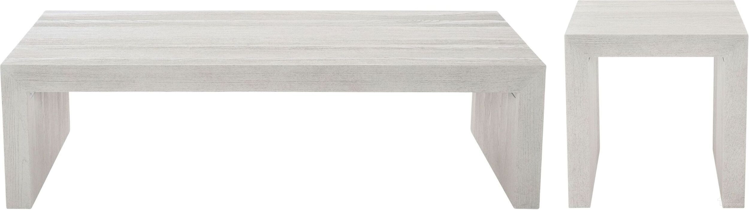 The appearance of Summerton Occasional Table Set designed by Bernhardt in the transitional interior design. This sandblasted white piece of furniture was selected by 1StopBedrooms from Summerton Collection to add a touch of cosiness and style into your home. Sku: 435022;435121. Material: Ash Veneer.