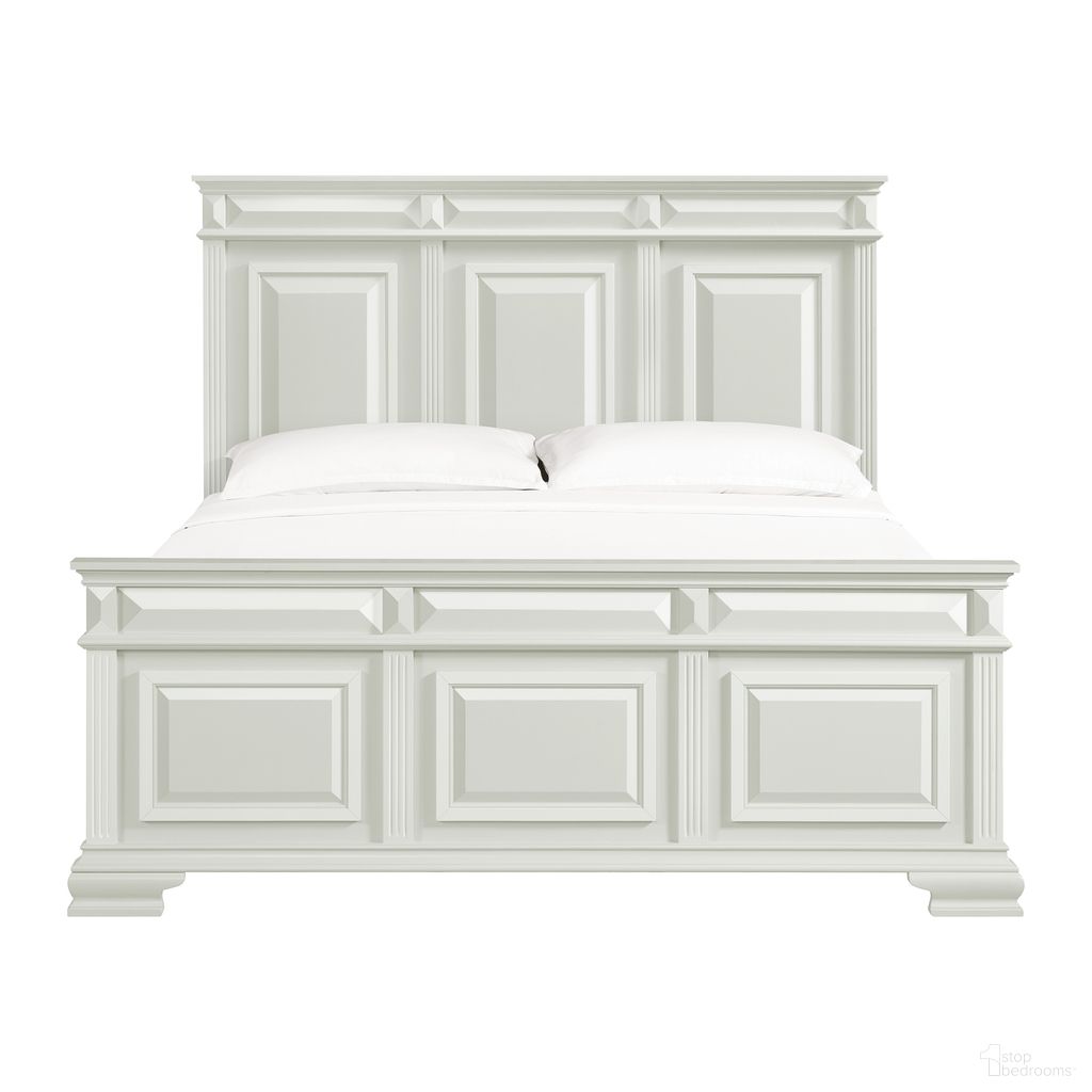 The appearance of Sumner King Panel Bed In Antique White designed by Picket House in the traditional interior design. This antique white piece of furniture  was selected by 1StopBedrooms from Sumner Collection to add a touch of cosiness and style into your home. Sku: B-10980-7-KH;B-10980-7-KF;B-10980-7-QKR. Bed Type: Panel Bed. Bed Size: King. Material: Paper.