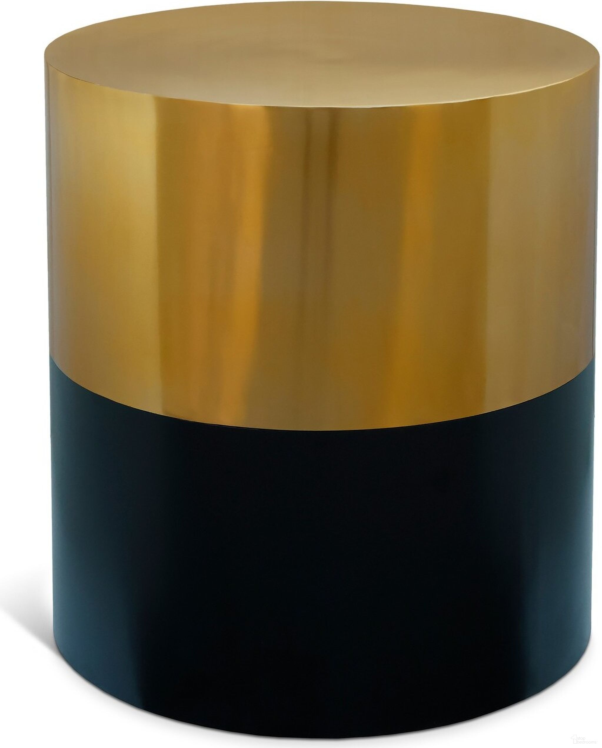 The appearance of Sun End Table In Black and Gold designed by Meridian in the modern / contemporary interior design. This black and gold piece of furniture was selected by 1StopBedrooms from Sun Collection to add a touch of cosiness and style into your home. Sku: 287-ET. Material: Iron.