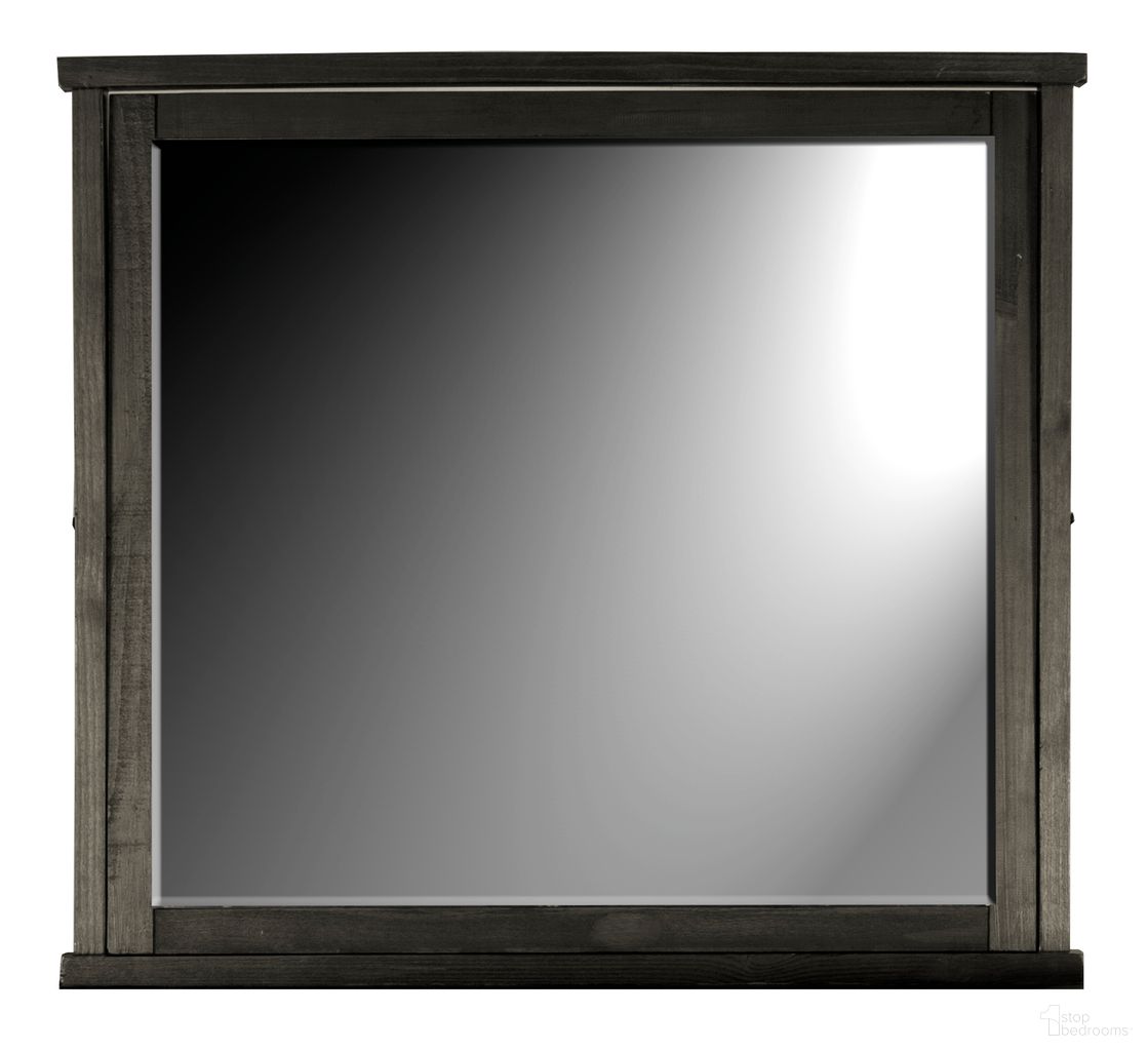 The appearance of Sun Valley Charcoal Mirror designed by A-America in the rustic / southwestern interior design. This gray piece of furniture was selected by 1StopBedrooms from Sun Valley Collection to add a touch of cosiness and style into your home. Sku: SUVCL5550. Material: Pine.