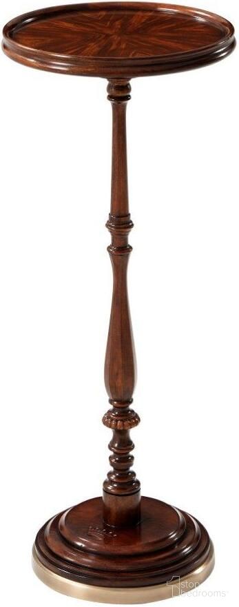 The appearance of Sunderland Candle Stand Accent Table designed by Theodore Alexander in the traditional interior design. This  piece of furniture  was selected by 1StopBedrooms from Althorp Living History Collection to add a touch of cosiness and style into your home. Sku: AL50005. Material: Wood.