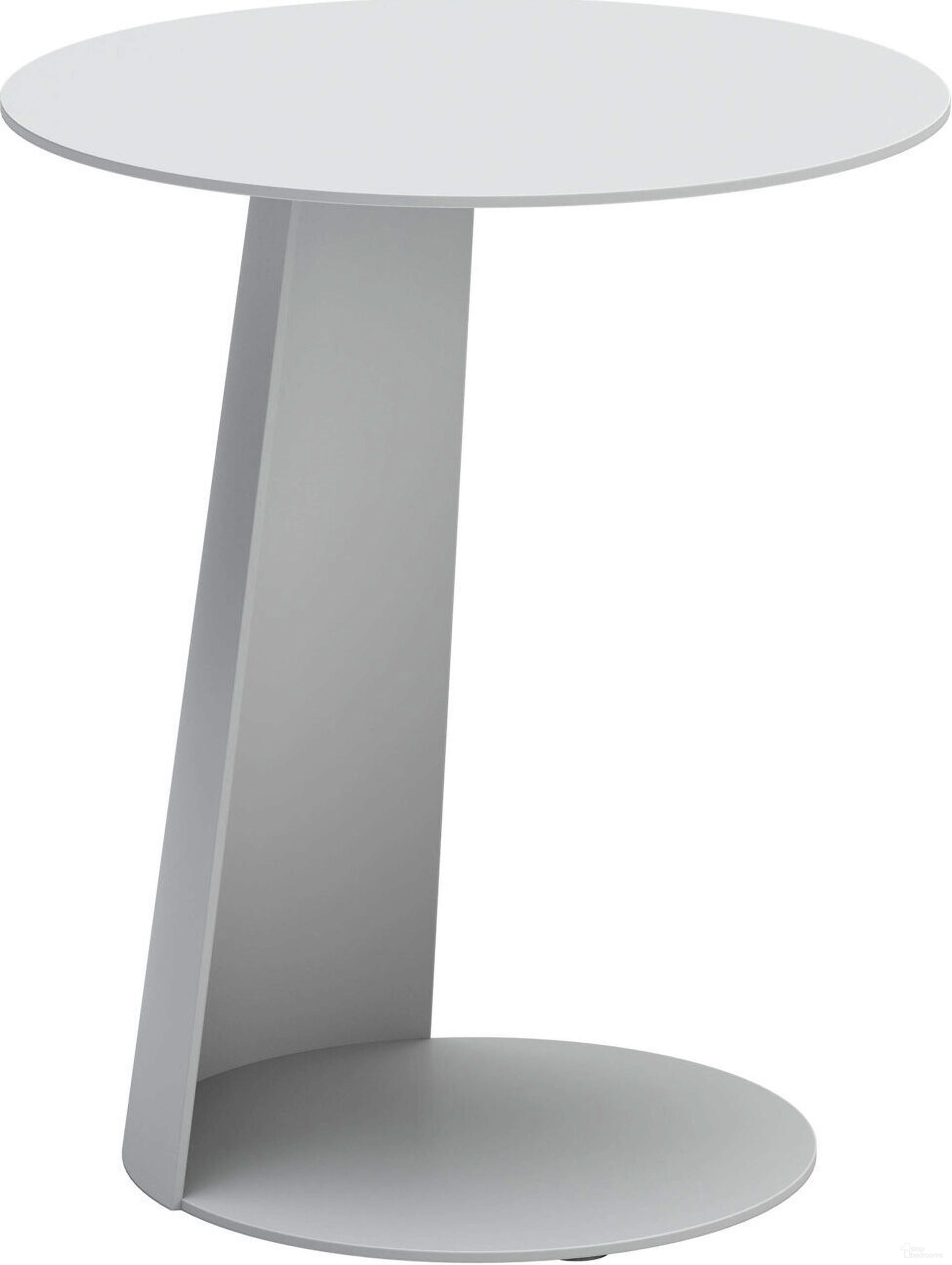 The appearance of Sunny Isles Side Table In White designed by Zuo Modern in the modern / contemporary interior design. This white piece of furniture  was selected by 1StopBedrooms from Sunny Isles Collection to add a touch of cosiness and style into your home. Sku: 704020. Material: Aluminum.