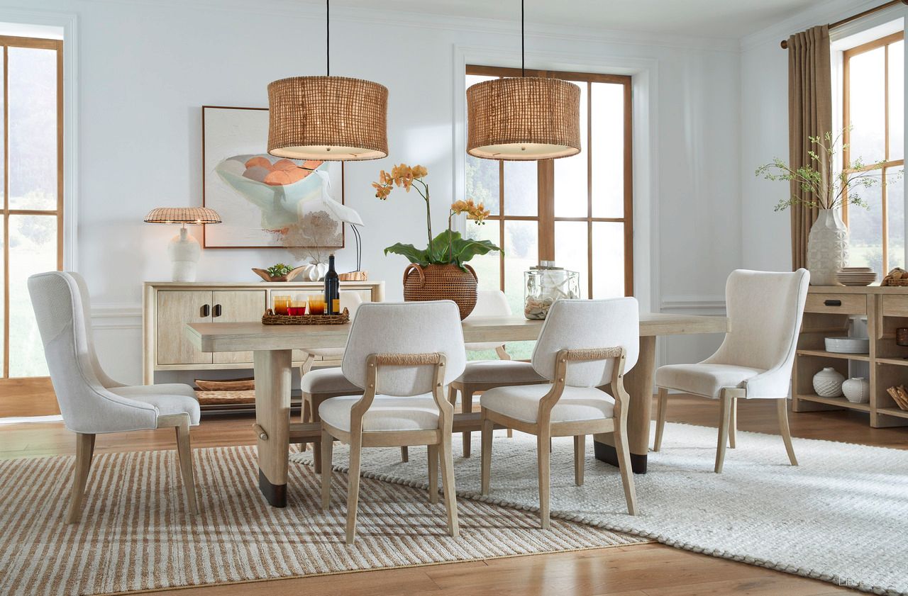 Sunset Cove Dining Room Set In Sanibel Brown