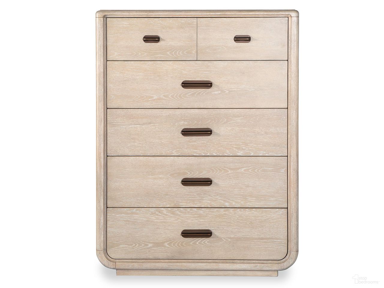 The appearance of Sunset Cove Drawer Chest In Sanibel Brown designed by Salt Life Home in the transitional interior design. This sanibel brown piece of furniture was selected by 1StopBedrooms from Sunset Cove Collection to add a touch of cosiness and style into your home. Sku: B5783-11. Material: Oak Veneer.