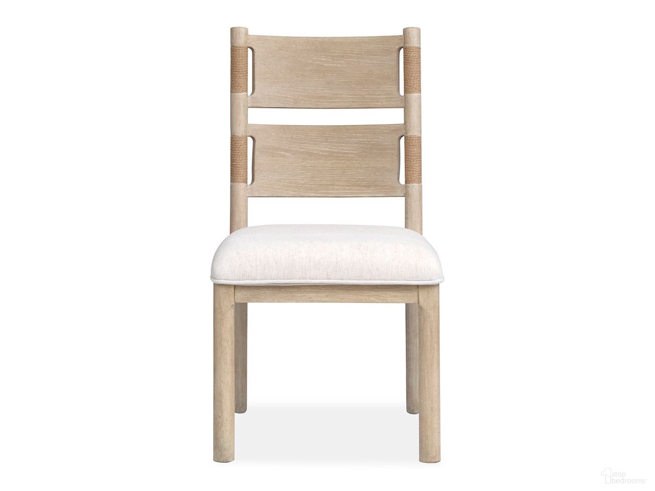 The appearance of Sunset Cove Upholstered Side Chair Set of 2 In Sanibel Brown designed by Salt Life Home in the transitional interior design. This sanibel brown piece of furniture was selected by 1StopBedrooms from Sunset Cove Collection to add a touch of cosiness and style into your home. Sku: D5783-62. Material: Oak Veneer. Chair Type: Side Chair.