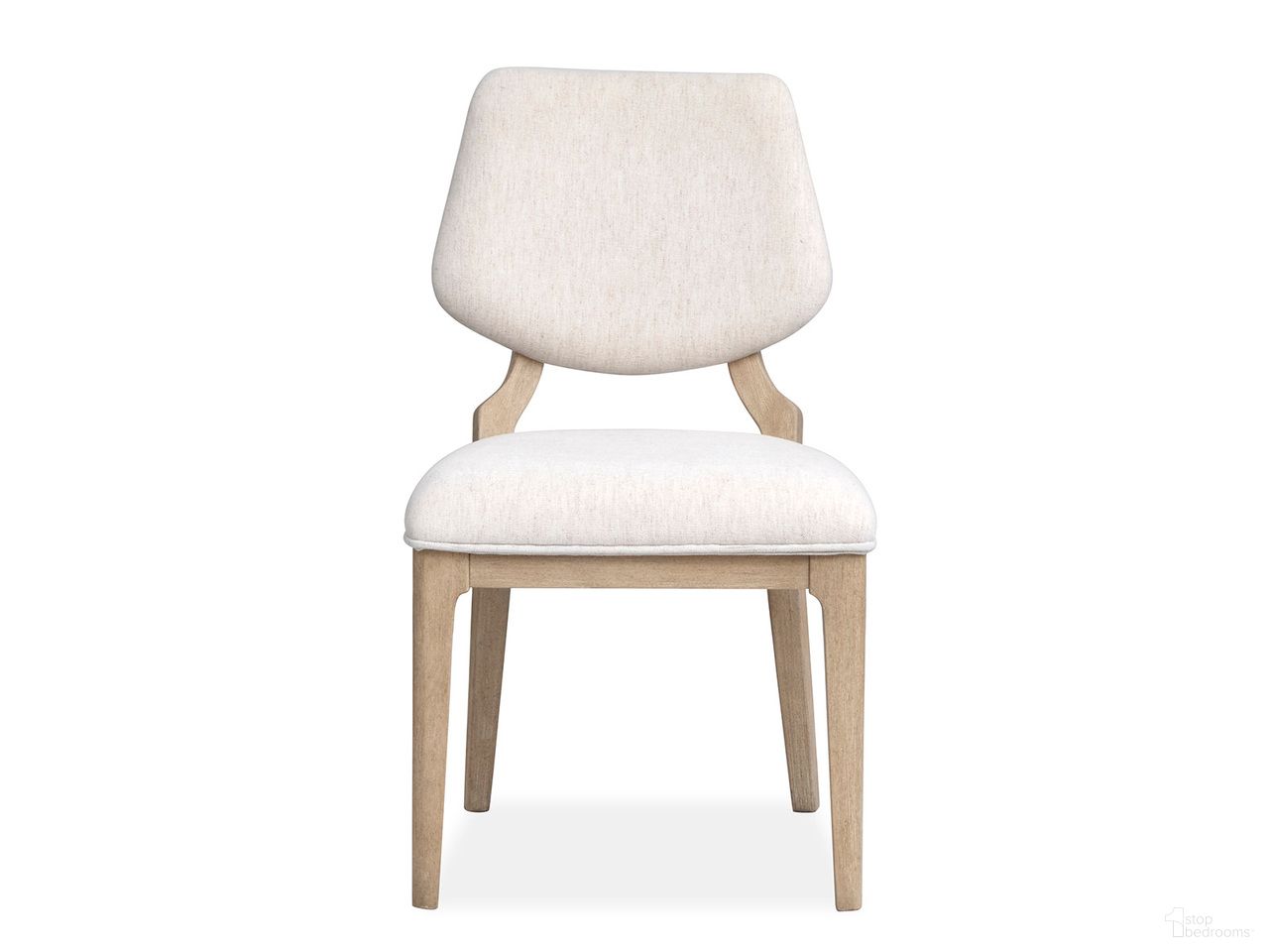The appearance of Sunset Cove Upholstered Side Chair Set of 2 In Sanibel Brown designed by Salt Life Home in the transitional interior design. This sanibel brown piece of furniture was selected by 1StopBedrooms from Sunset Cove Collection to add a touch of cosiness and style into your home. Sku: D5783-63. Material: Oak Veneer. Chair Type: Side Chair.