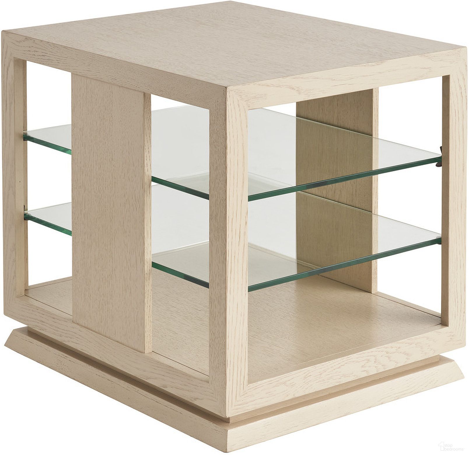 The appearance of Sunset Key Benson Lamp Table In Sand Drift designed by Tommy Bahama in the modern / contemporary interior design. This sand drift piece of furniture was selected by 1StopBedrooms from Sunset Key Collection to add a touch of cosiness and style into your home. Sku: 578-952. Material: Wood.